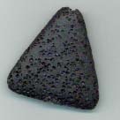 Lava, dreieck, schwarz
